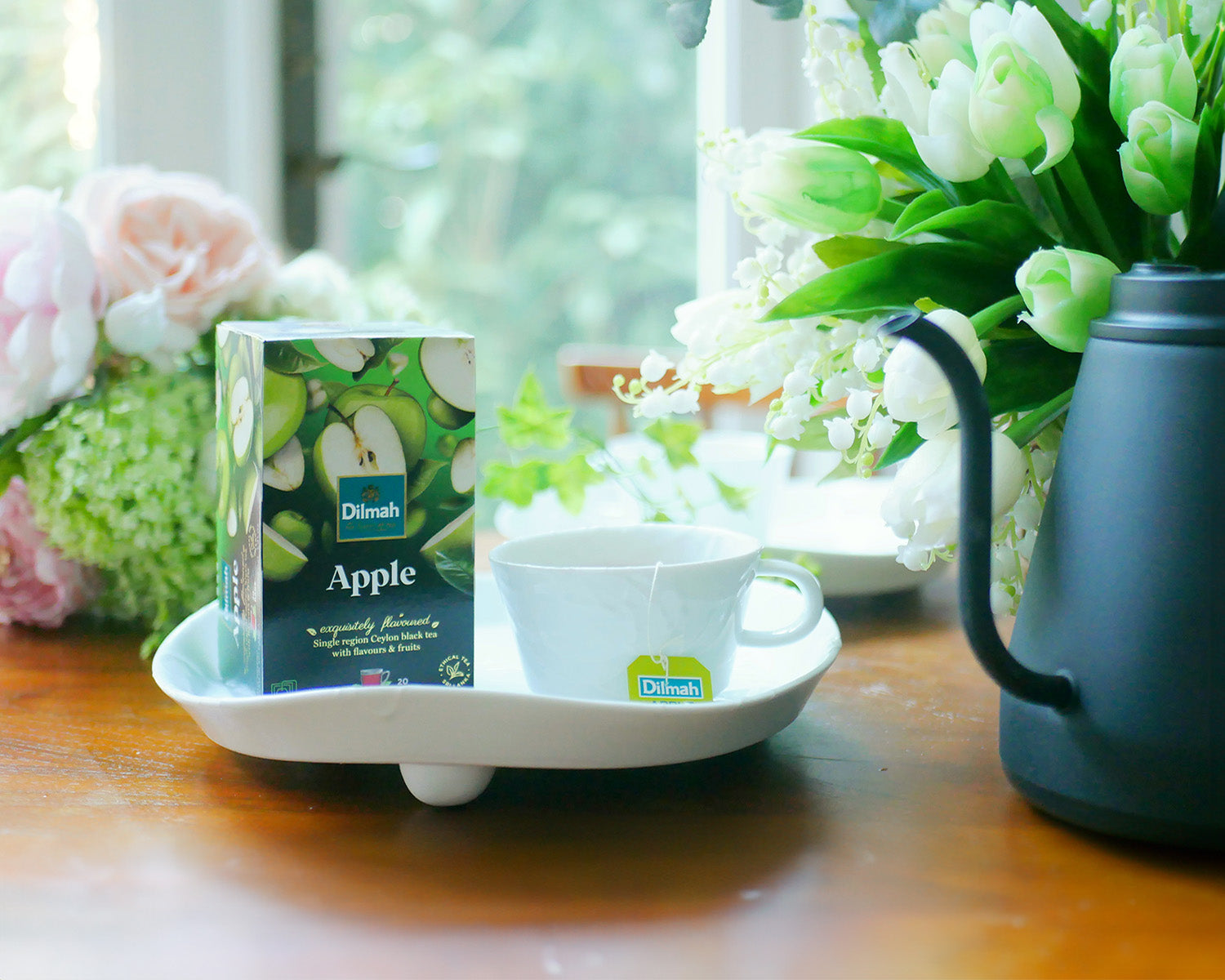 リニューアルしたフレーバーティー・アップルを試飲しました