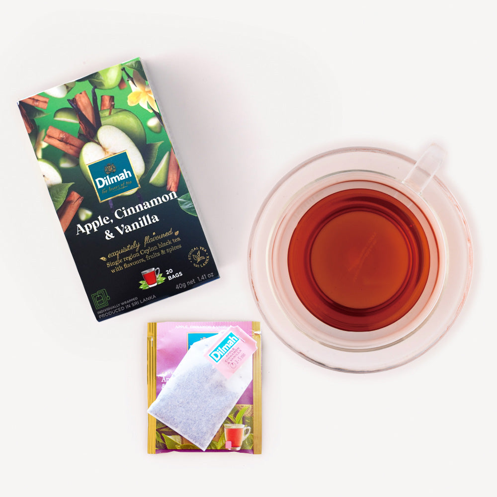 季節数量限定】フレーバーティー アップル・シナモン＆バニラ（個包装