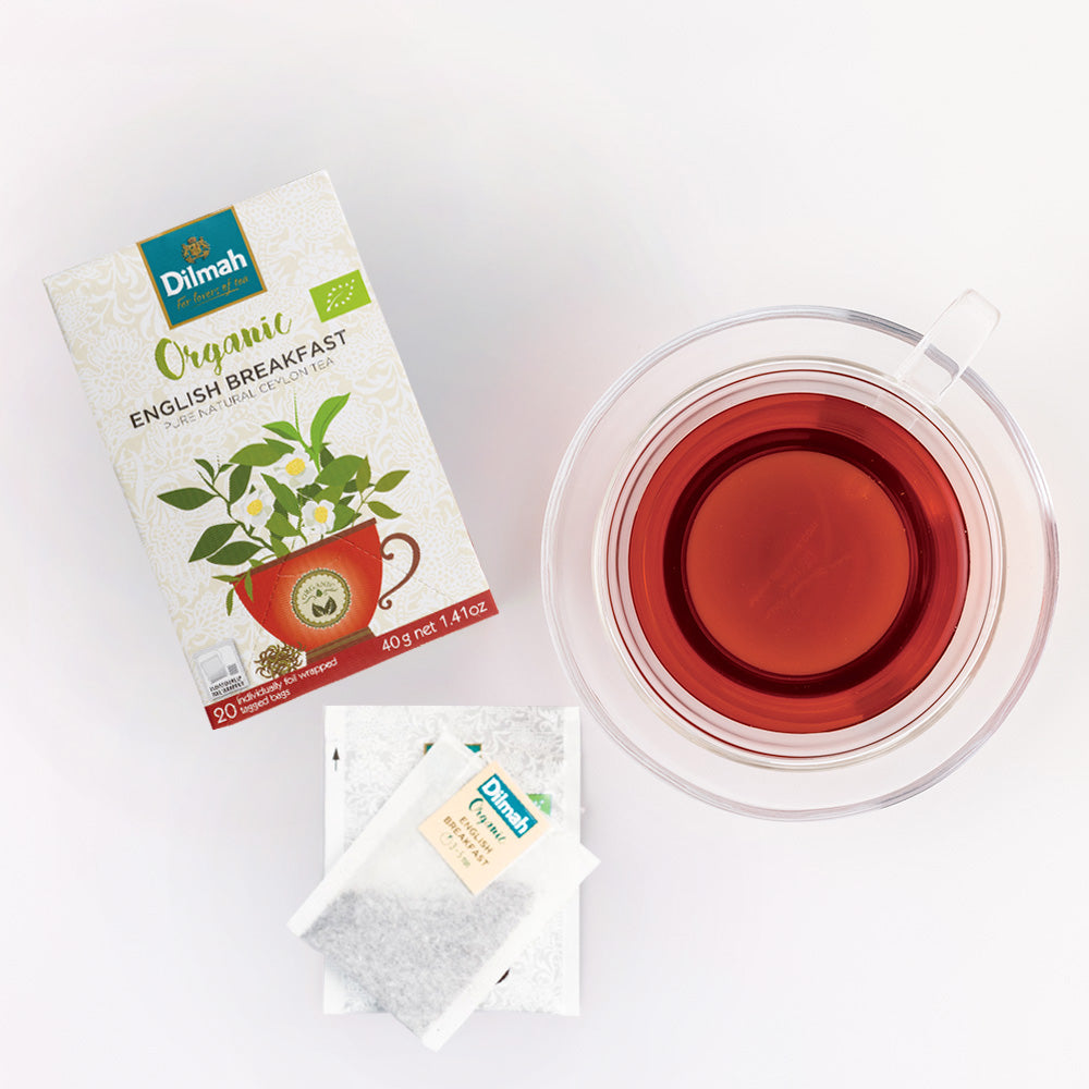有機栽培紅茶イングリッシュ・ブレックファースト（個包装ティーバッグ 2g×20袋） – 【ディルマ公式】紅茶通販サイト