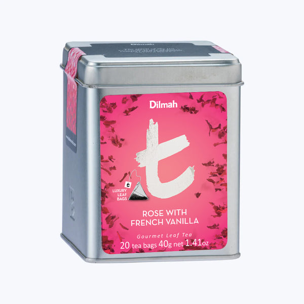 ｔローズ・フレンチバニラ（ティーバッグ缶）