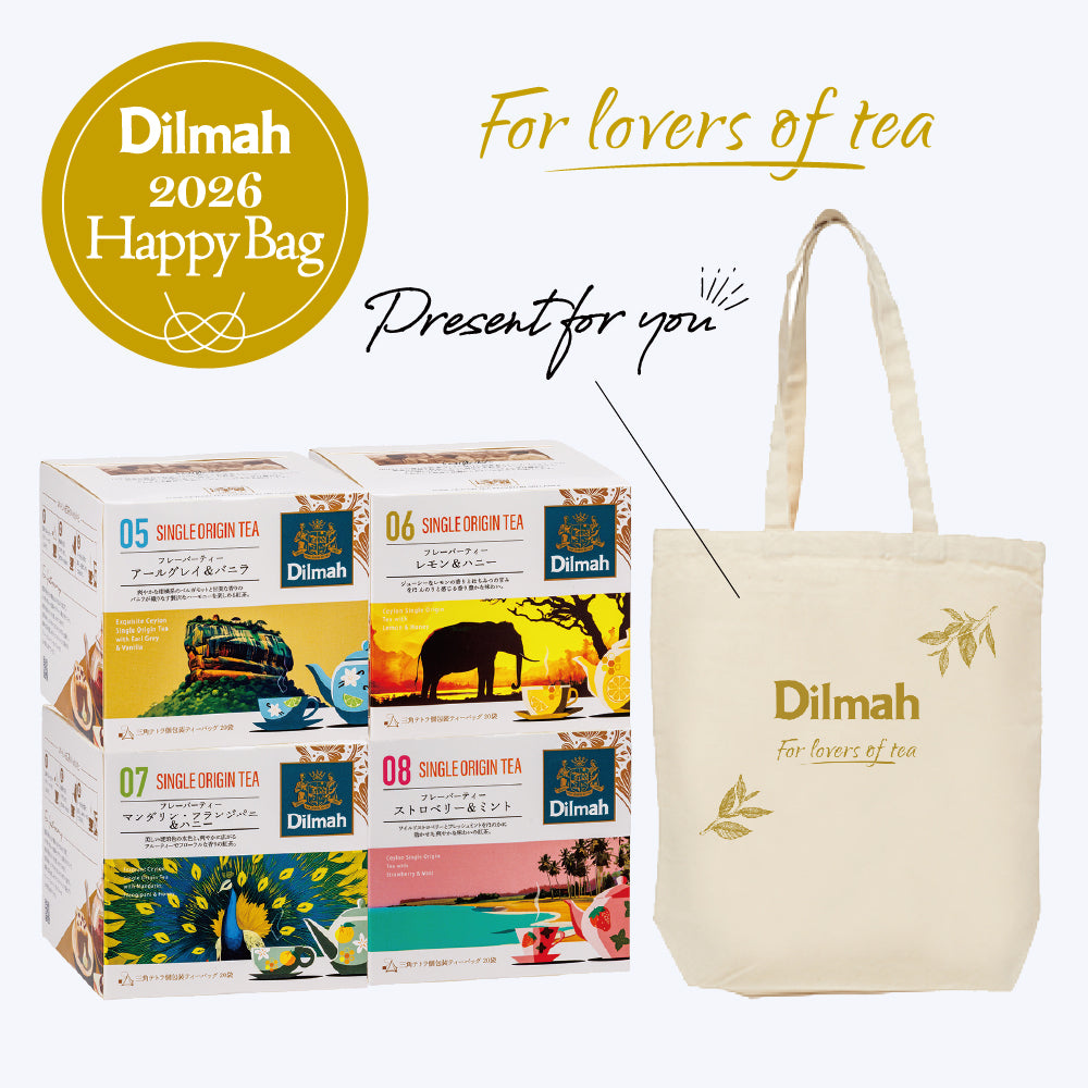【WEB数量限定・送料無料】セイロンティー・ジャーニー　フレーバーティー４種セット福袋（オリジナルトートバッグ付）