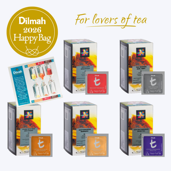 【WEB数量限定・送料無料】ディルマ　ｔシリーズ　2026ラグジュアリー・ティーバッグ福袋（オリジナルティータイマー付）