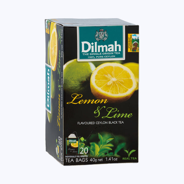 フレーバーティー レモン＆ライム（個包装ティーバッグ2g×20袋） – 【ディルマ公式】紅茶通販サイト