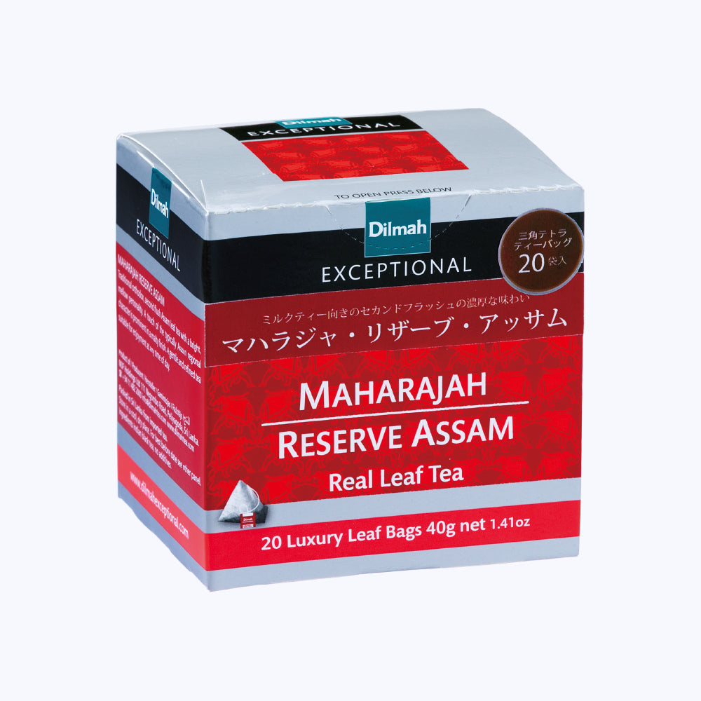 マハラジャ・リザーブ・アッサム（ティーバッグ2g×20袋） – 【ディルマ