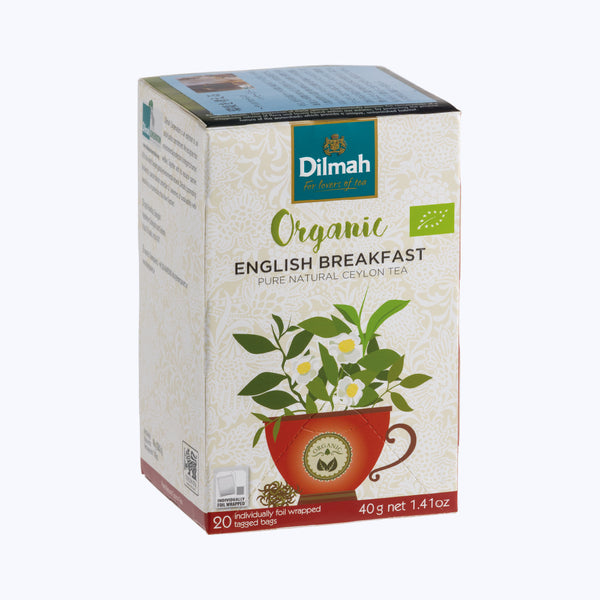 有機栽培紅茶イングリッシュ・ブレックファースト（個包装ティーバッグ 2g×20袋）