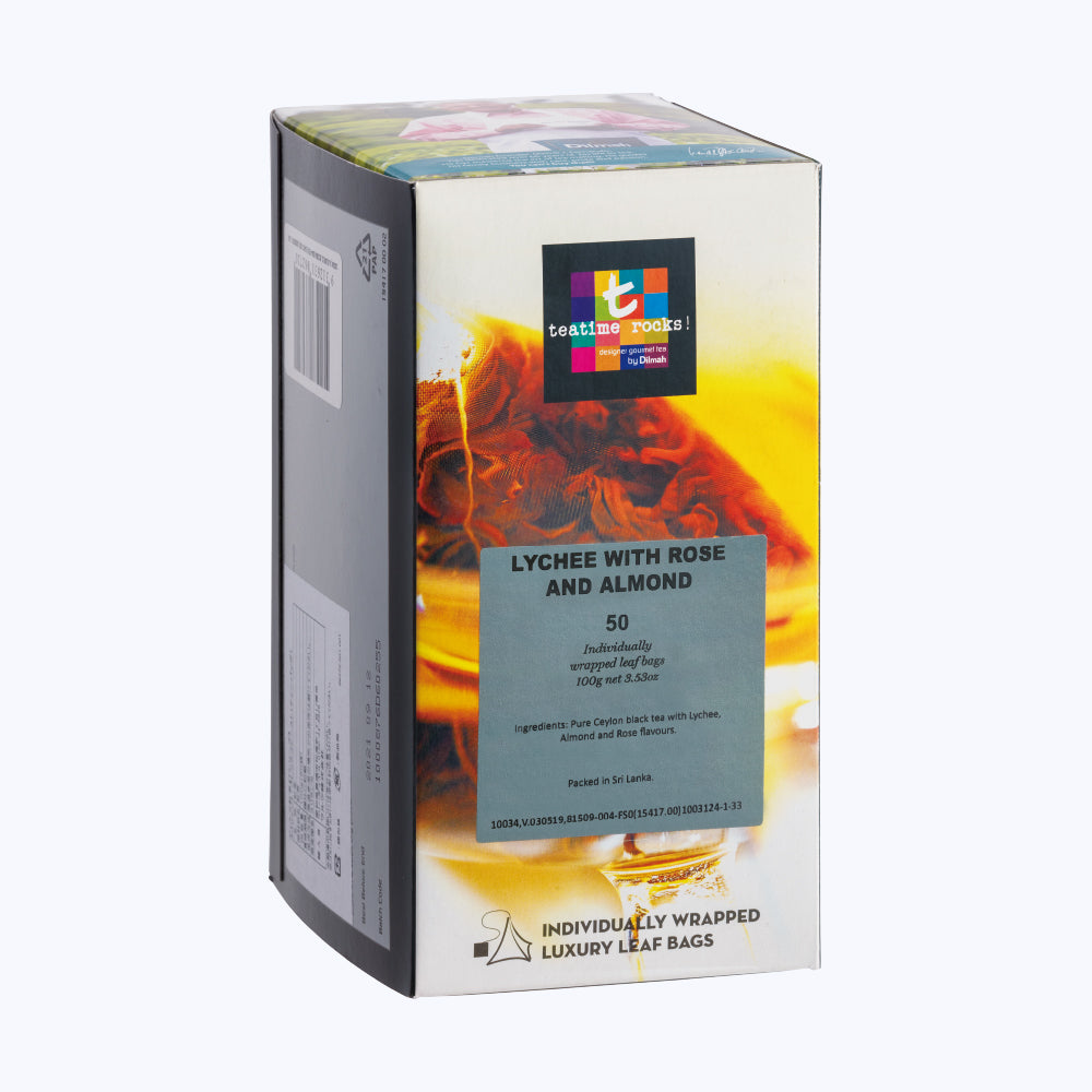 tライチ・ローズ＆アーモンド（個包装ティーバッグ 2g×50袋